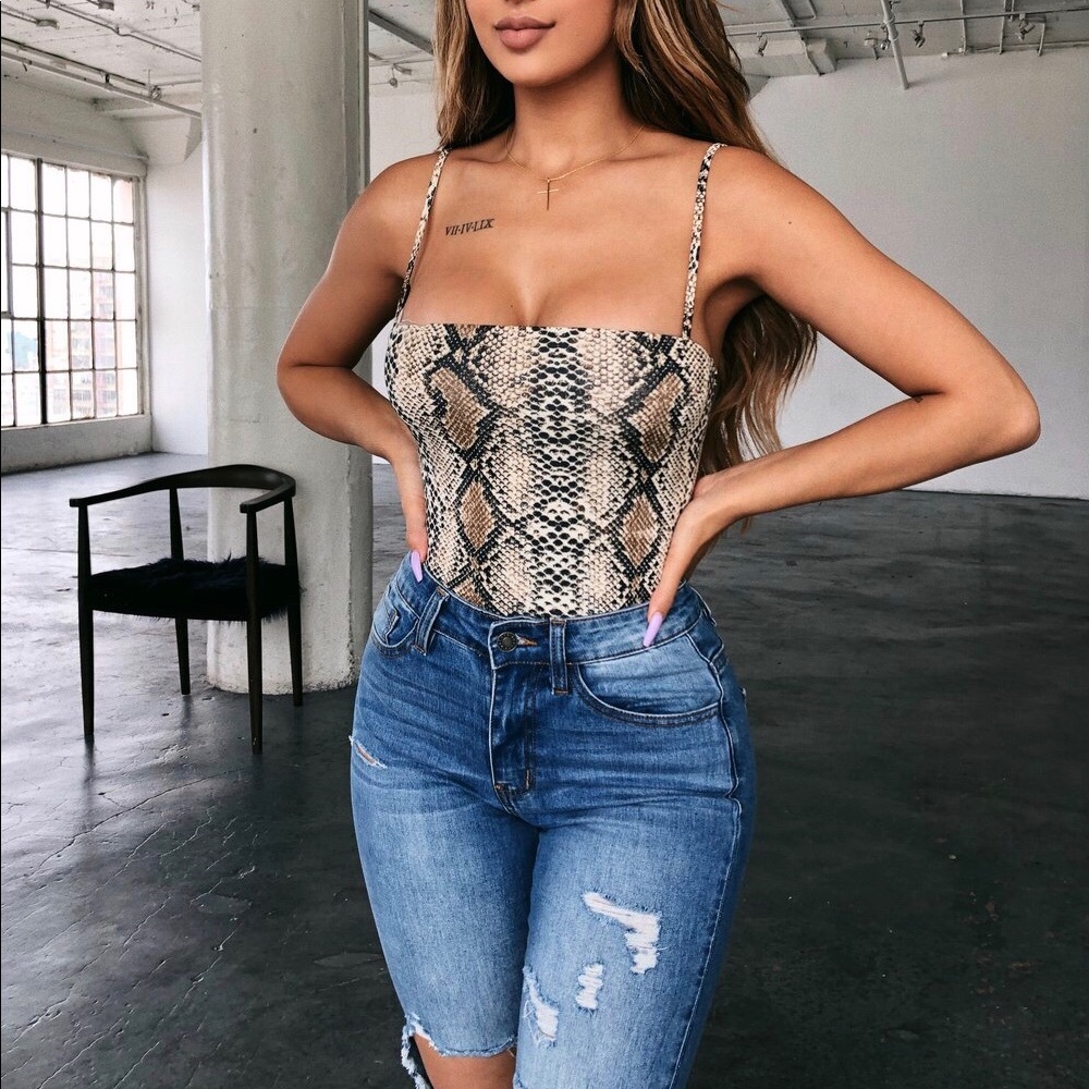 Snake Skin Bodysuit